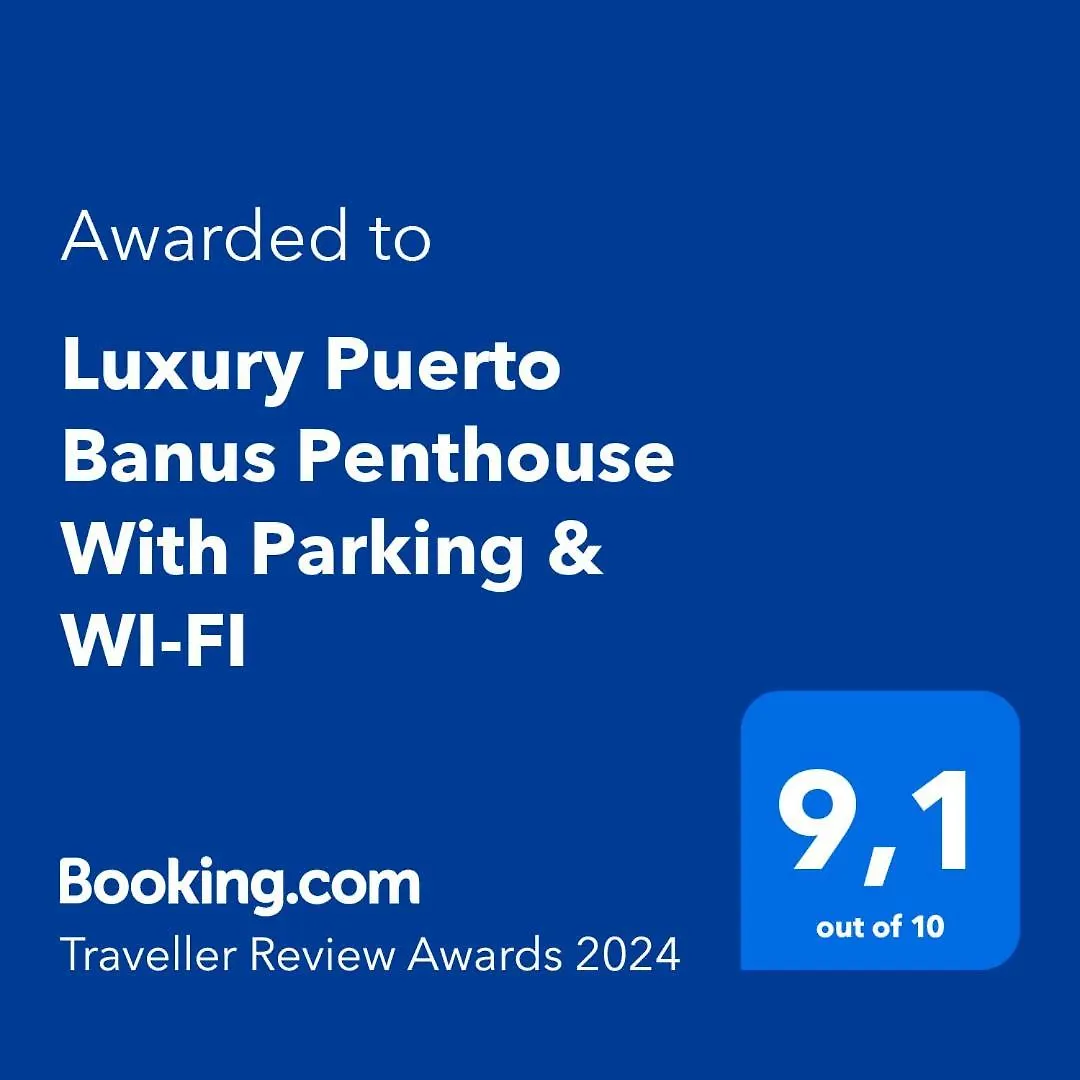 Luxury Puerto Banus Penthouse With Parking & Wi-Fi Apartment Marbella